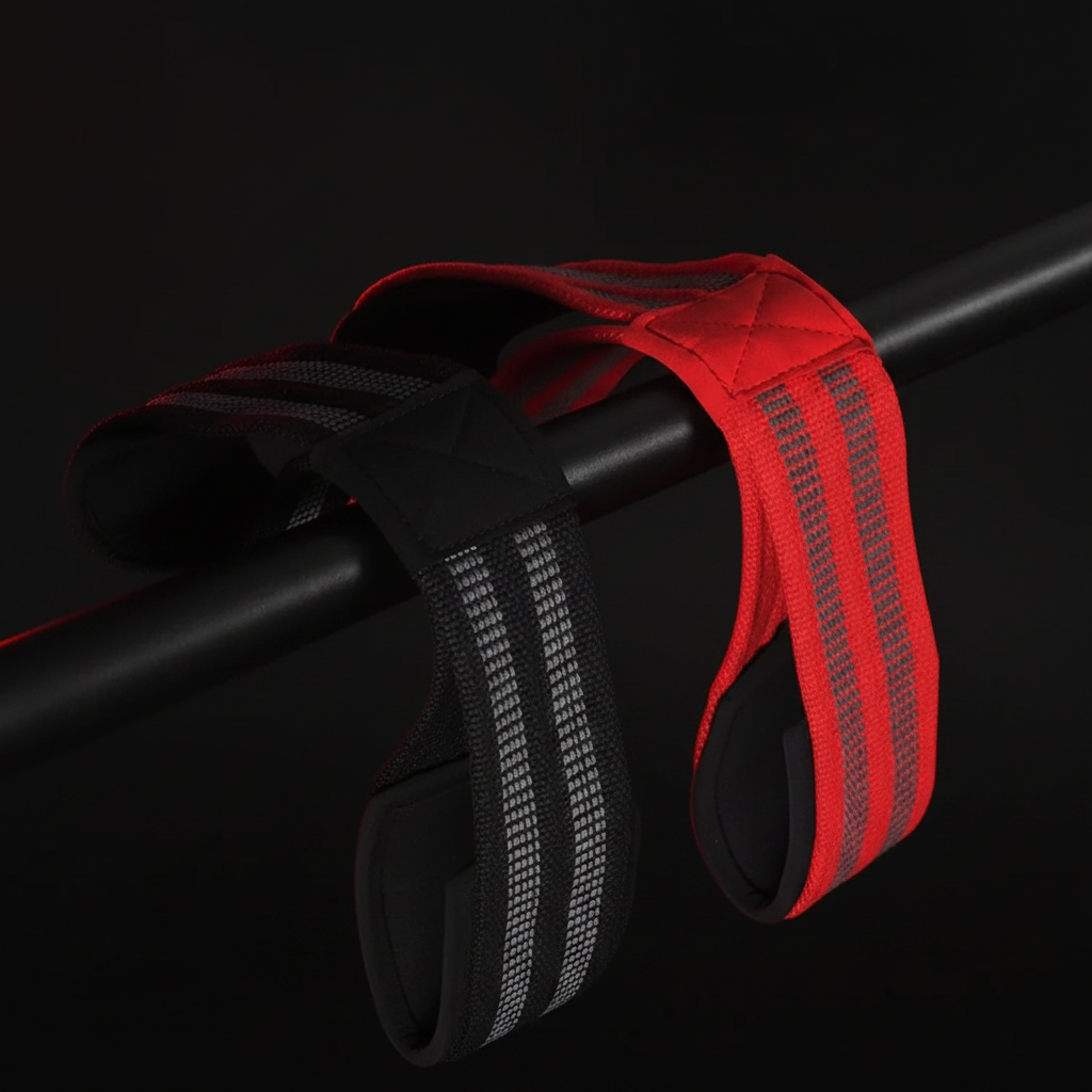 Figure Eight Straps - On Barbell
