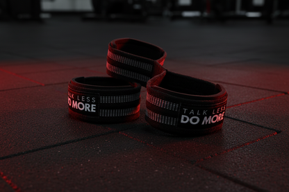 Pumpt™ Figure-Eight Lifting Straps — Talk Less. Do More.
