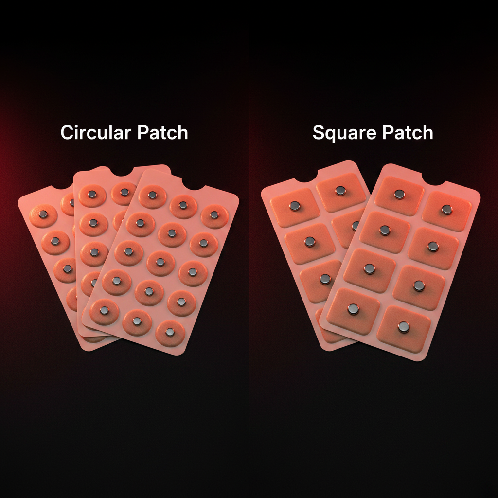 Nasal Patches - Circular vs Square